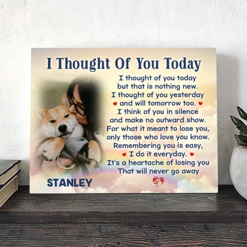 I Thought Of You Today Poem