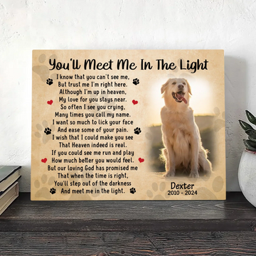 You'll Meet Me In The Light Poem