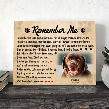 Remember Me Poem