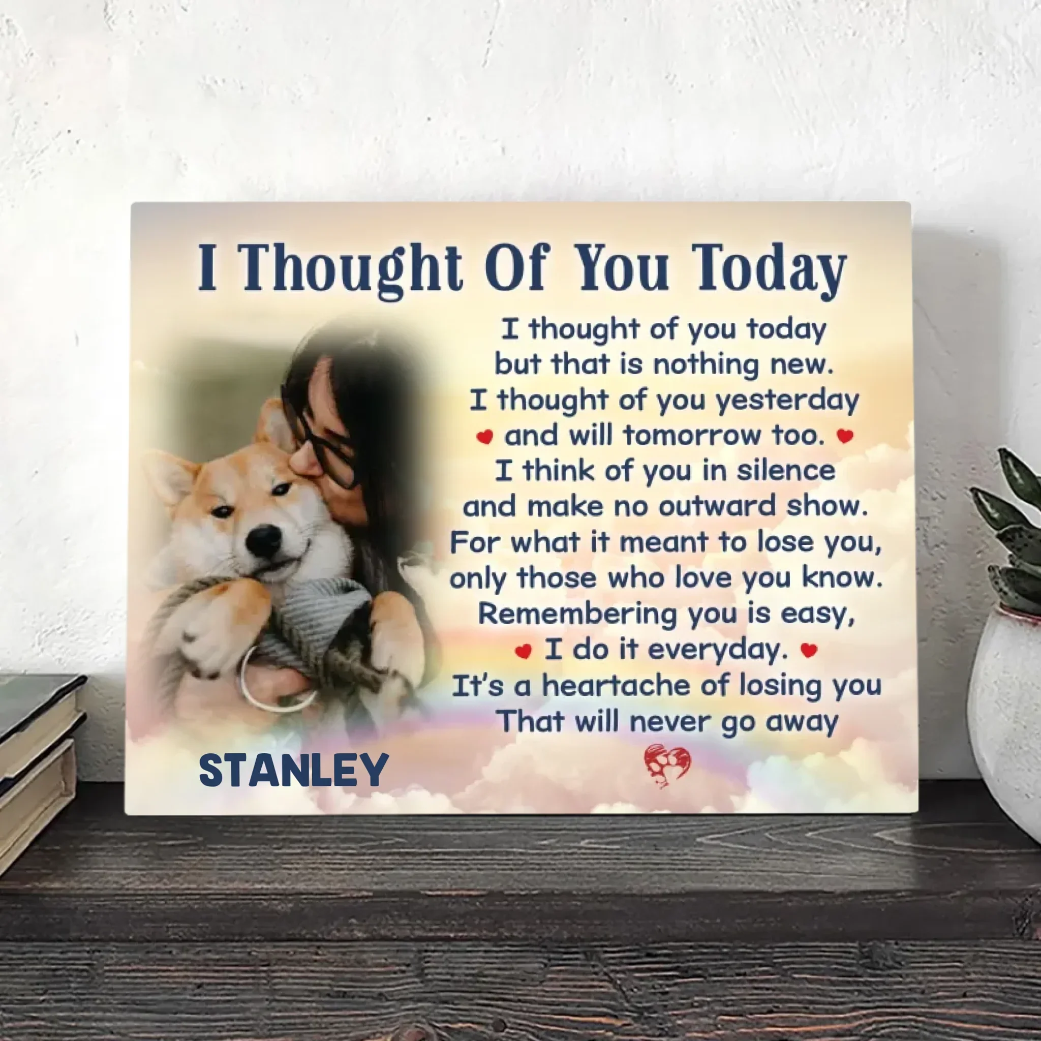 I Thought Of You Today Poem