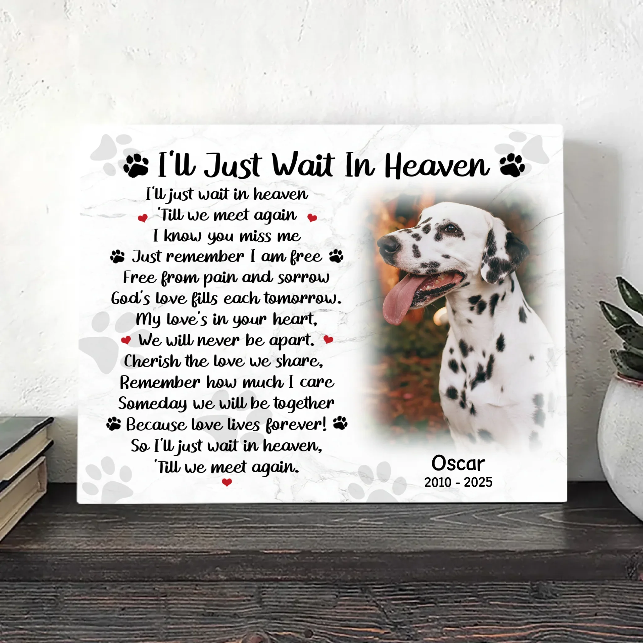 I’ll Just Wait in Heaven Poem